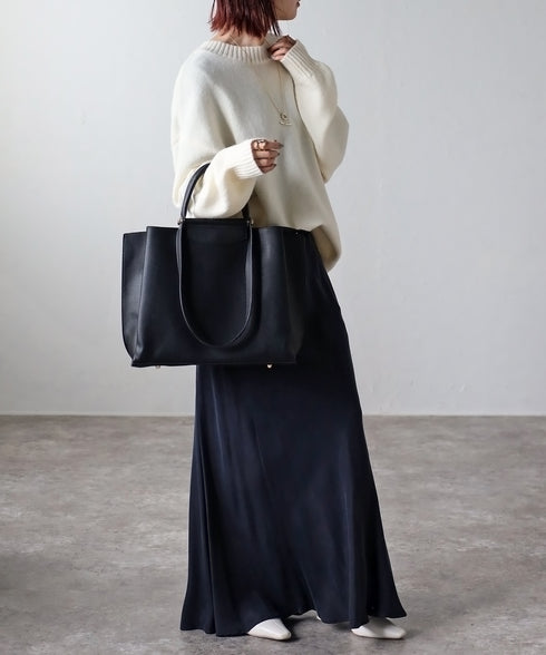 【人気商品】2WAYバーハンドルトートバッグ 17-1135